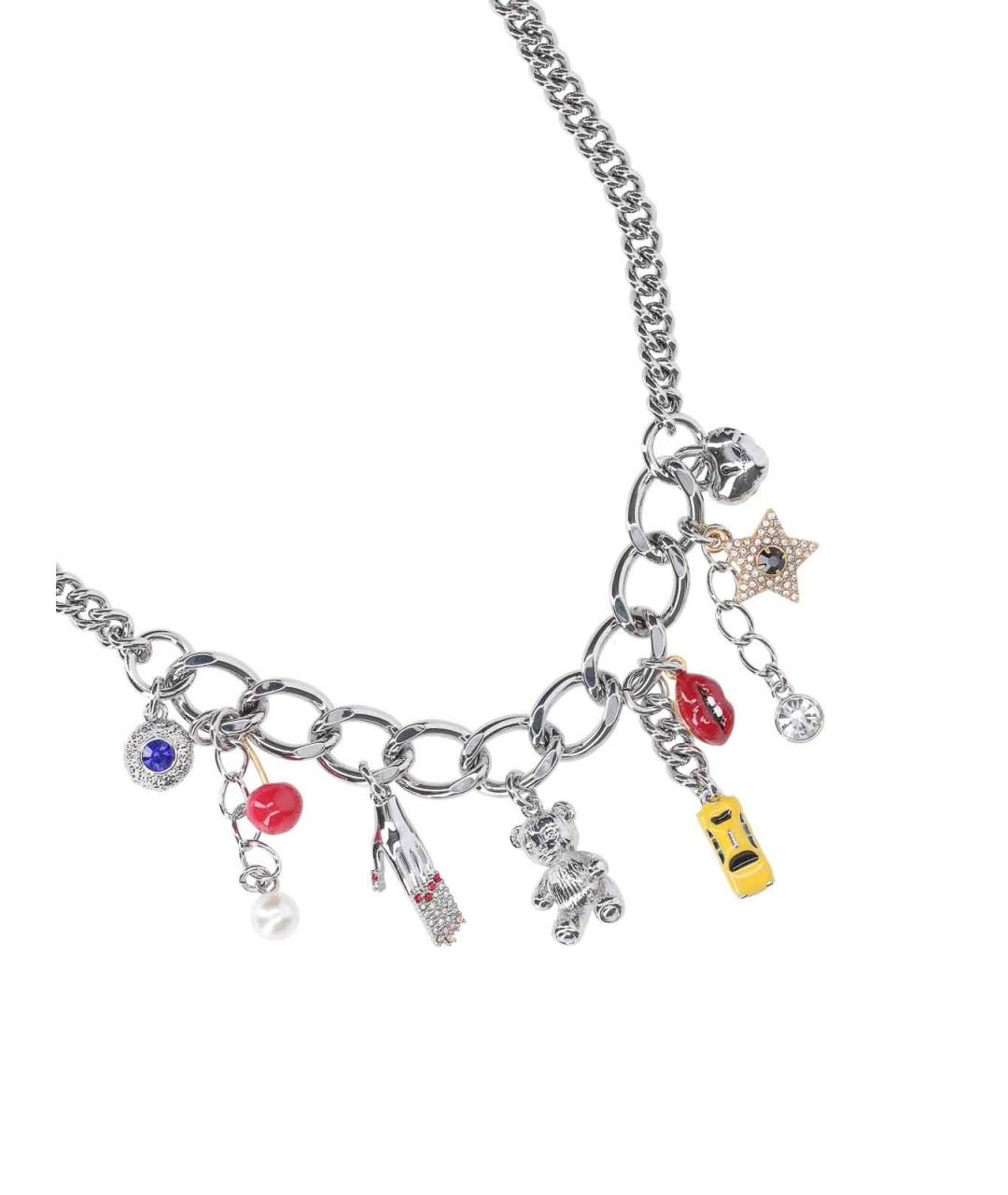 MARC JACOBS Серебряное металлическое колье, фото 2