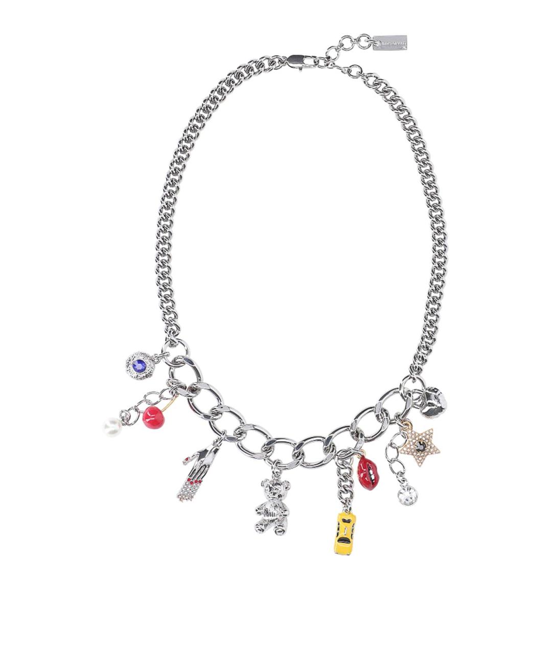 MARC JACOBS Серебряное металлическое колье, фото 1