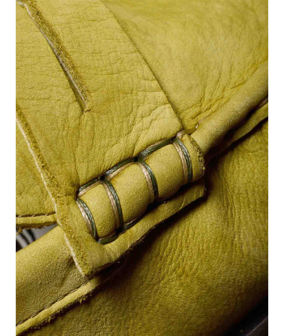 PAUL SMITH Зеленые нубуковые лоферы, фото 6