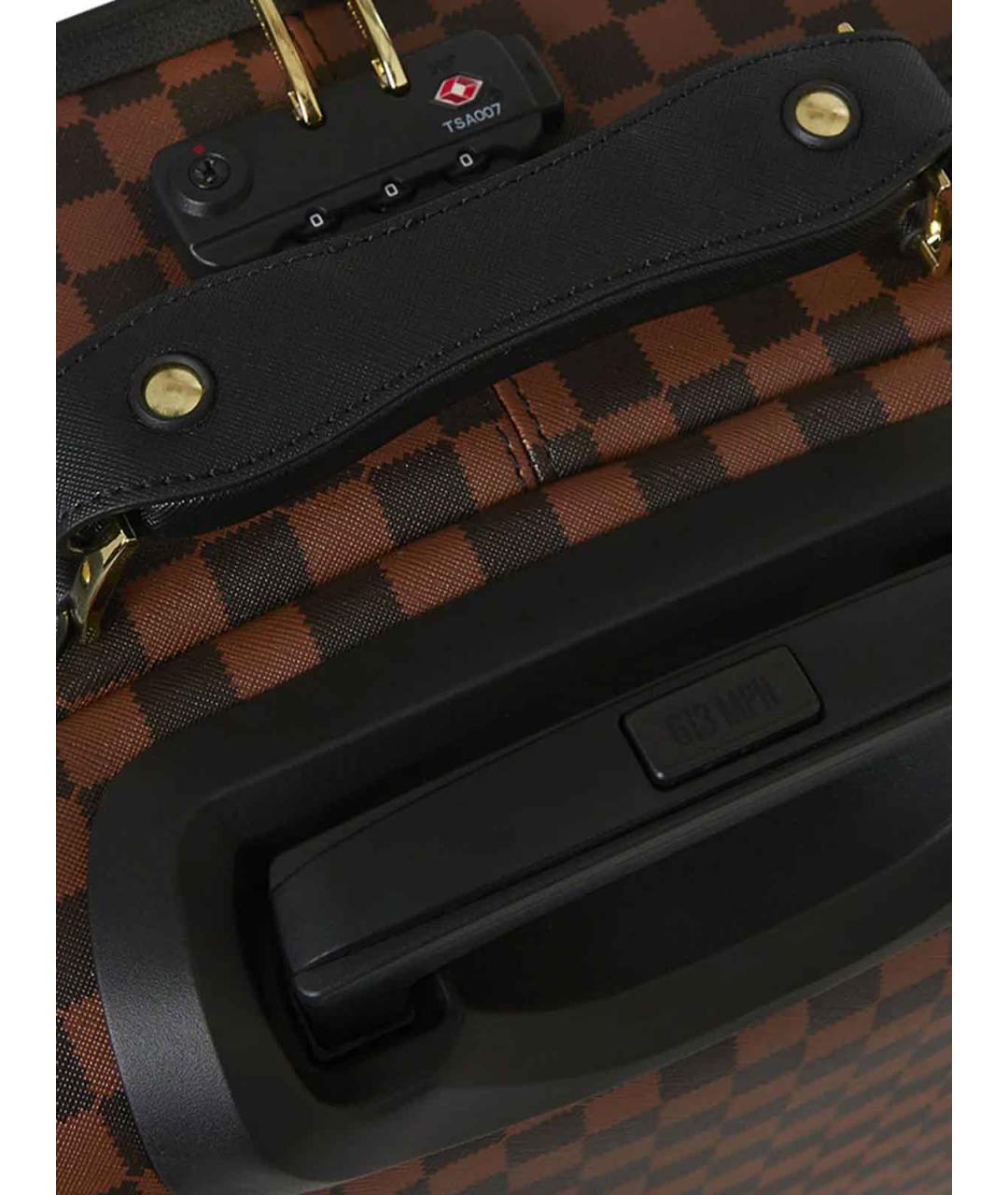 SPRAYGROUND Коричневый чемодан, фото 3