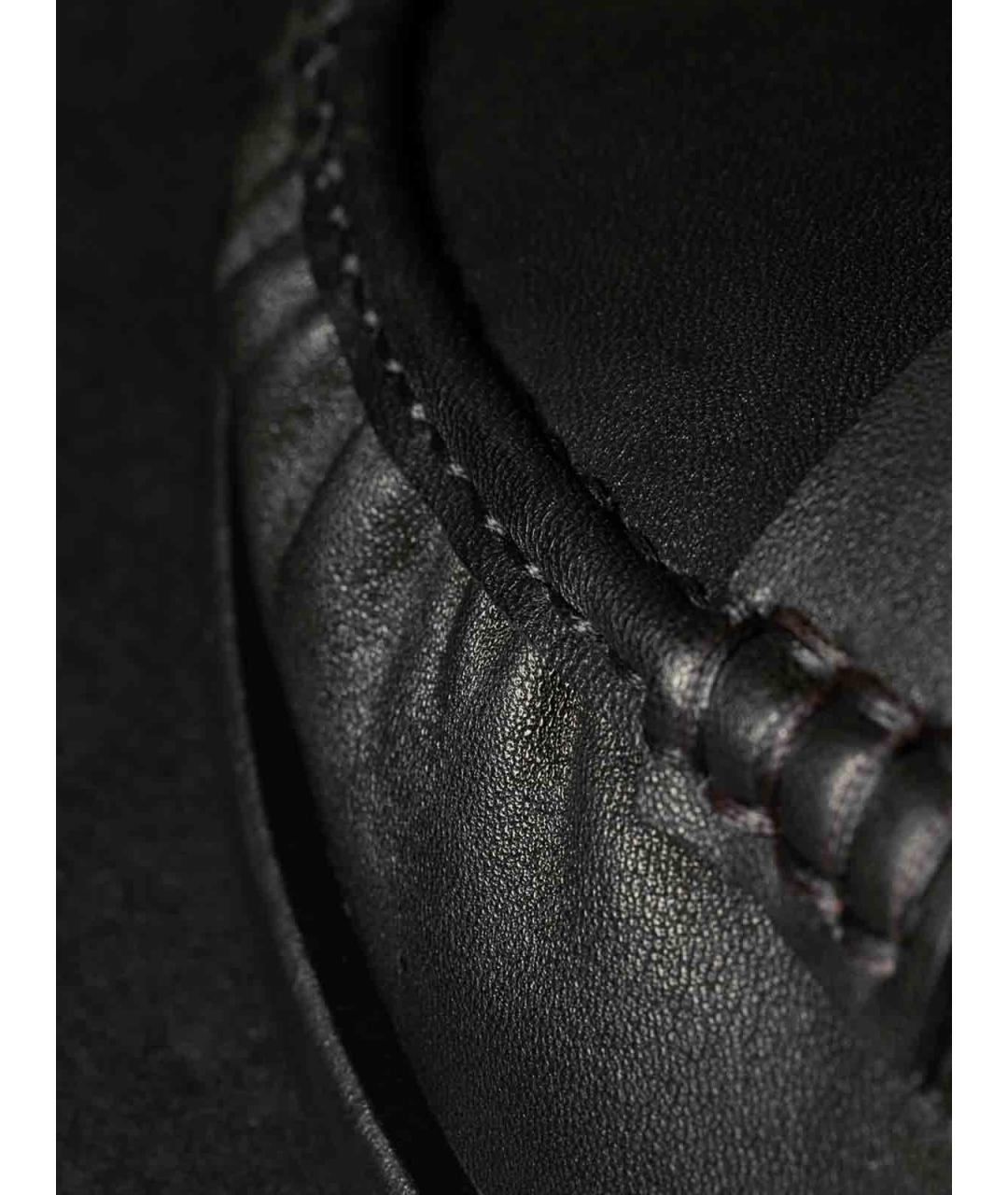 PAUL SMITH Черные кожаные лоферы, фото 7