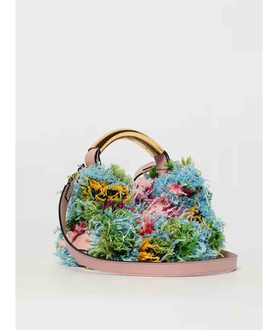 MOSCHINO Мульти синтетическая сумка через плечо, фото 2