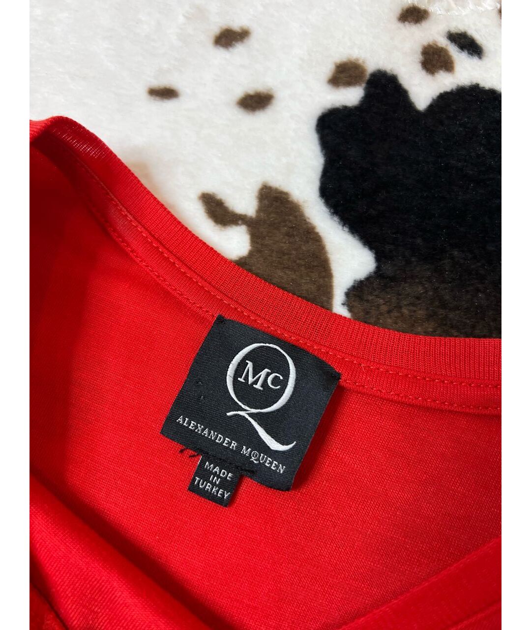 MCQ ALEXANDER MCQUEEN Красное платье, фото 6