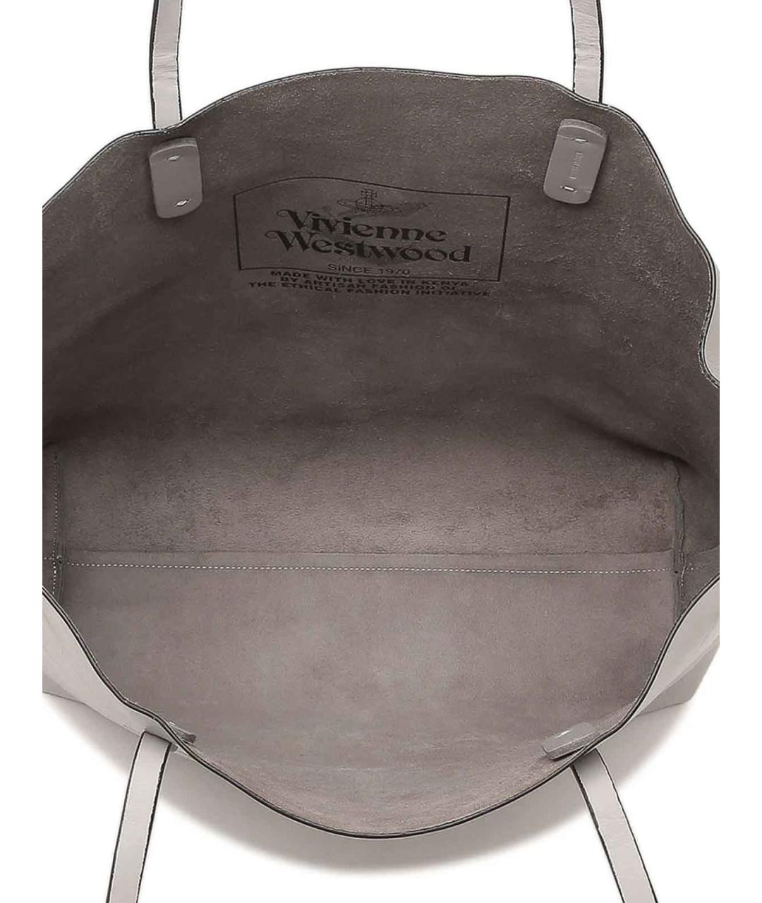VIVIENNE WESTWOOD Мульти кожаная сумка тоут, фото 4