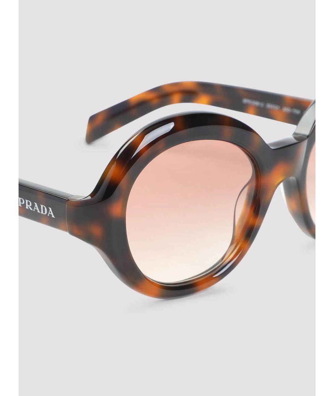 PRADA Мульти пластиковые солнцезащитные очки, фото 3