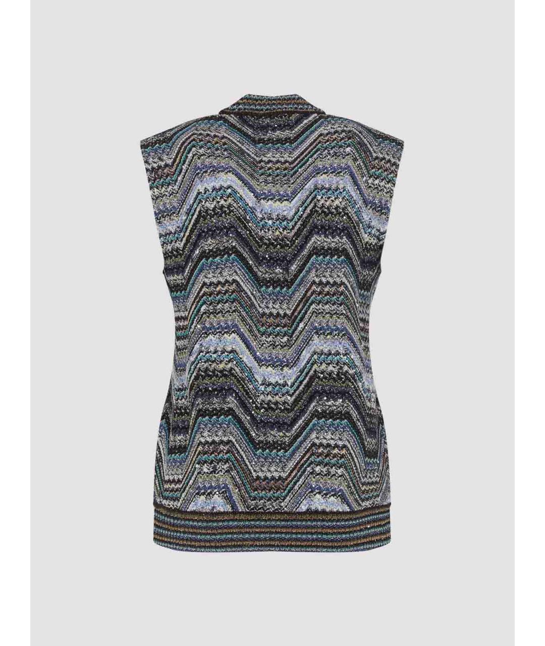 MISSONI Мульти хлопковая жилетка, фото 2