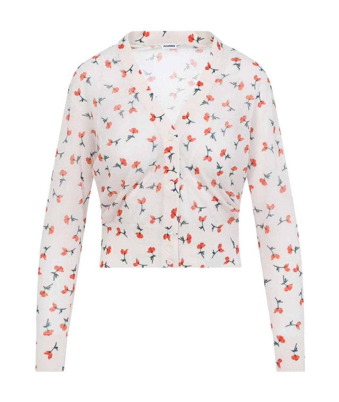 JIL SANDER Мульти хлопковый кардиган, фото 1