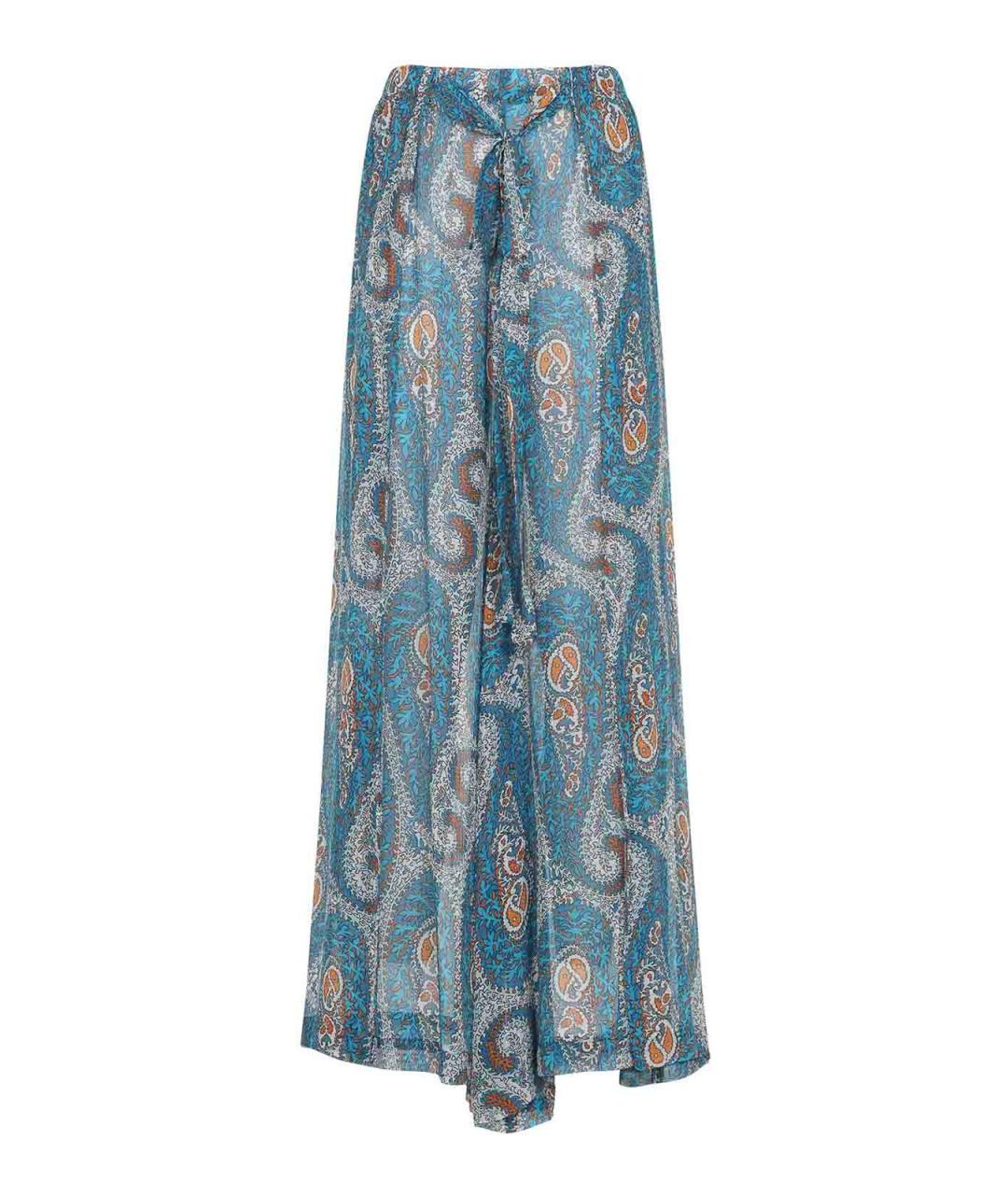 ETRO Мульти вискозные брюки широкие, фото 1