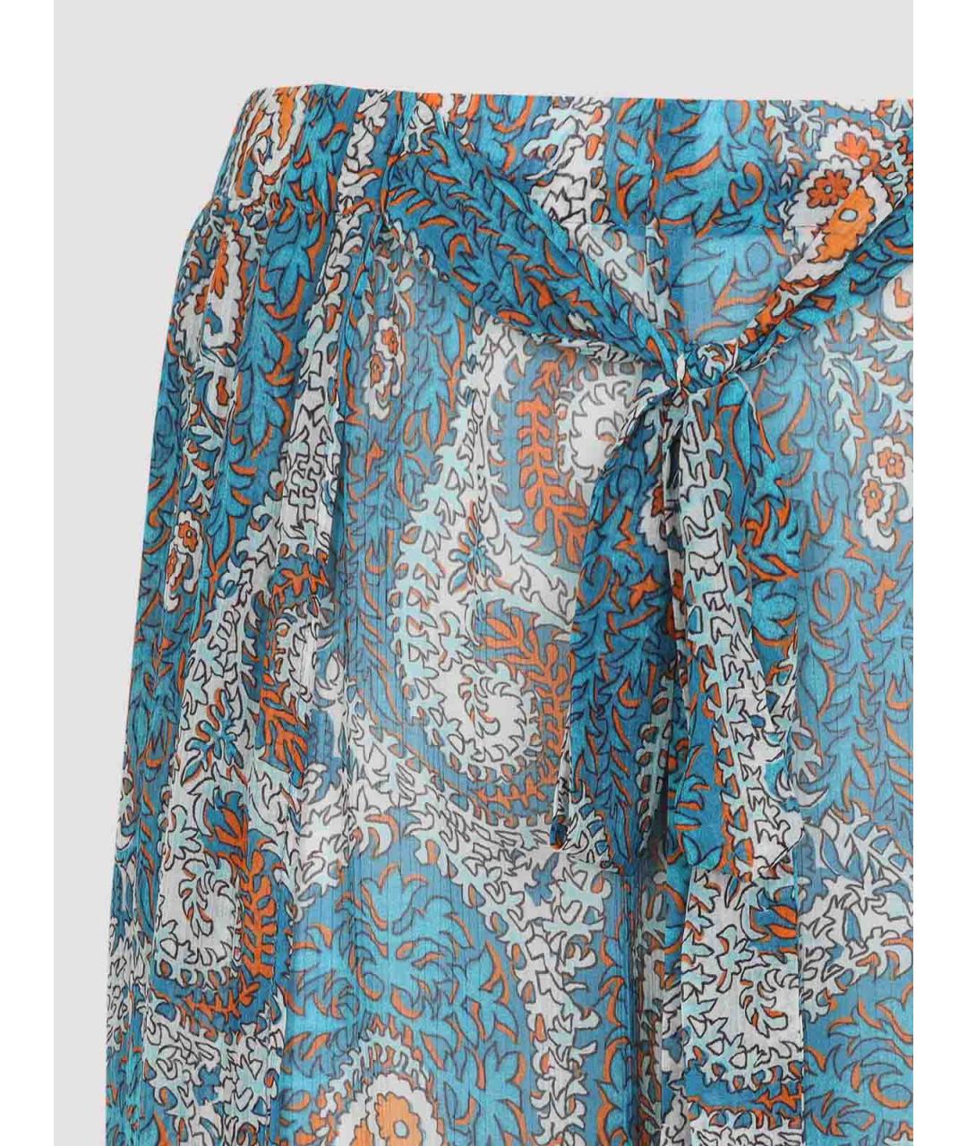 ETRO Мульти вискозные брюки широкие, фото 3