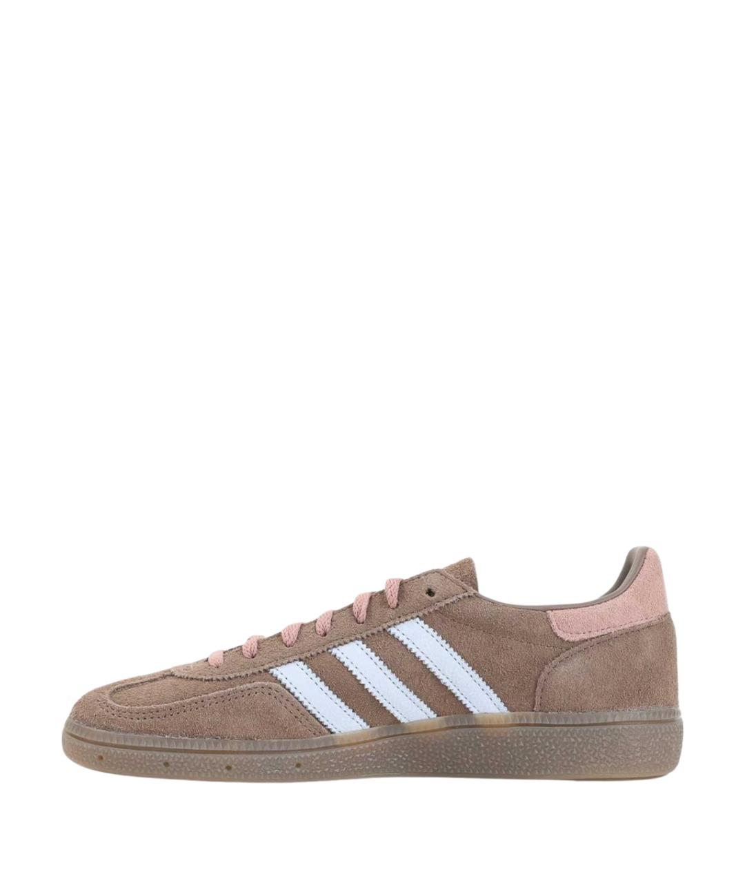 ADIDAS Коричневые замшевые кроссовки, фото 2