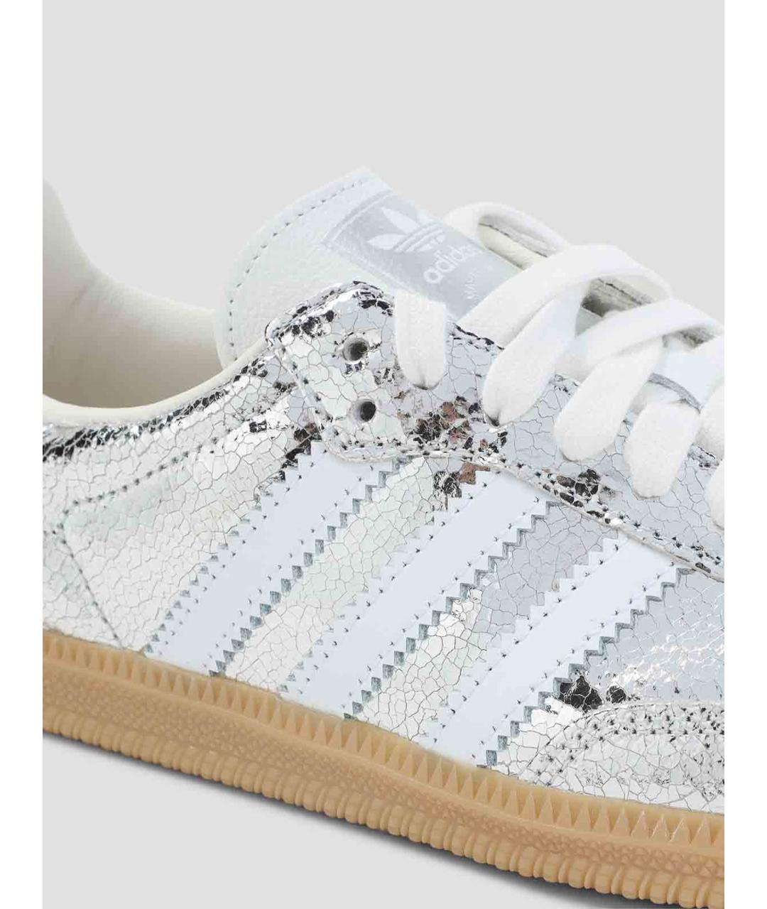 ADIDAS Белые кожаные кеды, фото 4