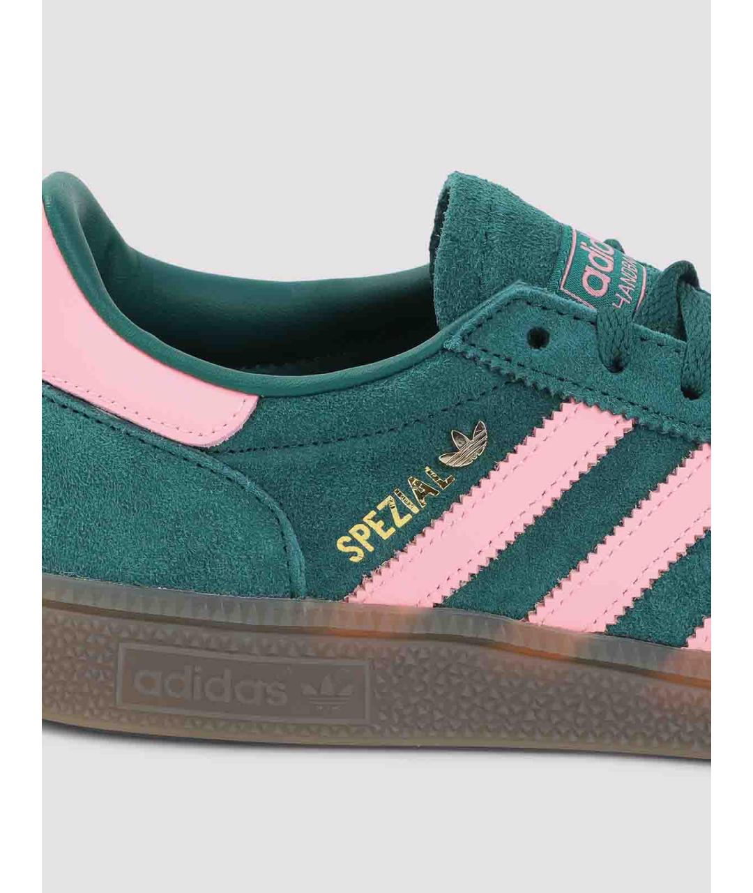 ADIDAS Зеленые замшевые кеды, фото 4