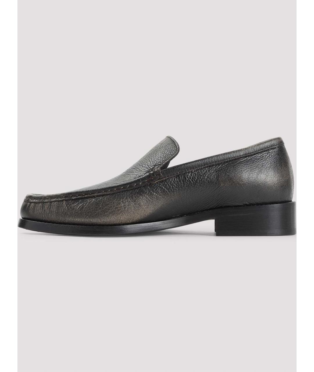 ACNE STUDIOS Черные кожаные лоферы, фото 2