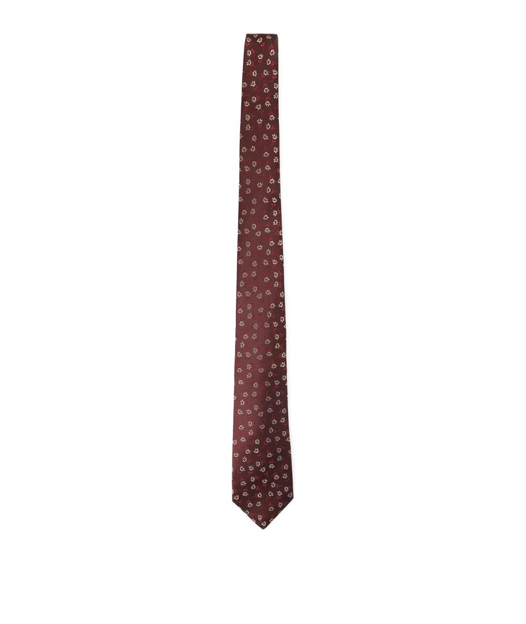 KITON Красный шелковый галстук, фото 1