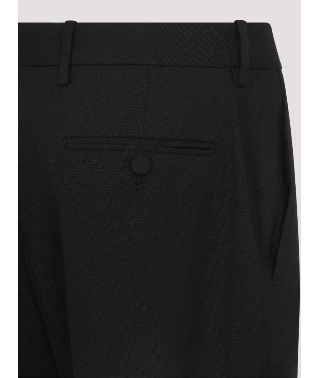 TOM FORD Черные шерстяные брюки узкие, фото 3