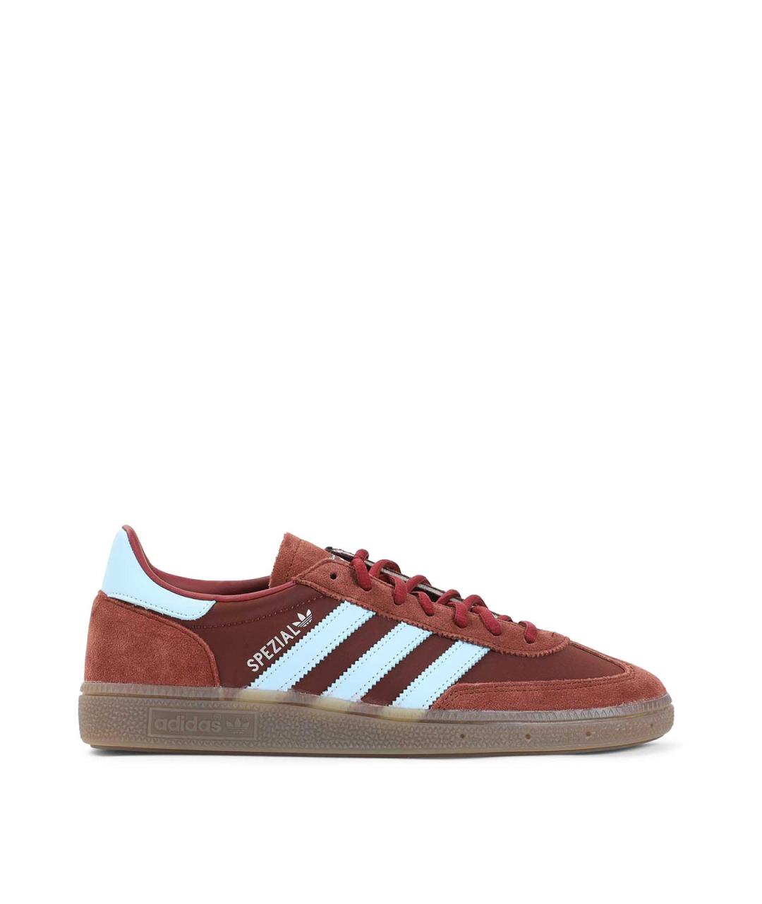 ADIDAS Коричневые замшевые низкие кроссовки / кеды, фото 1