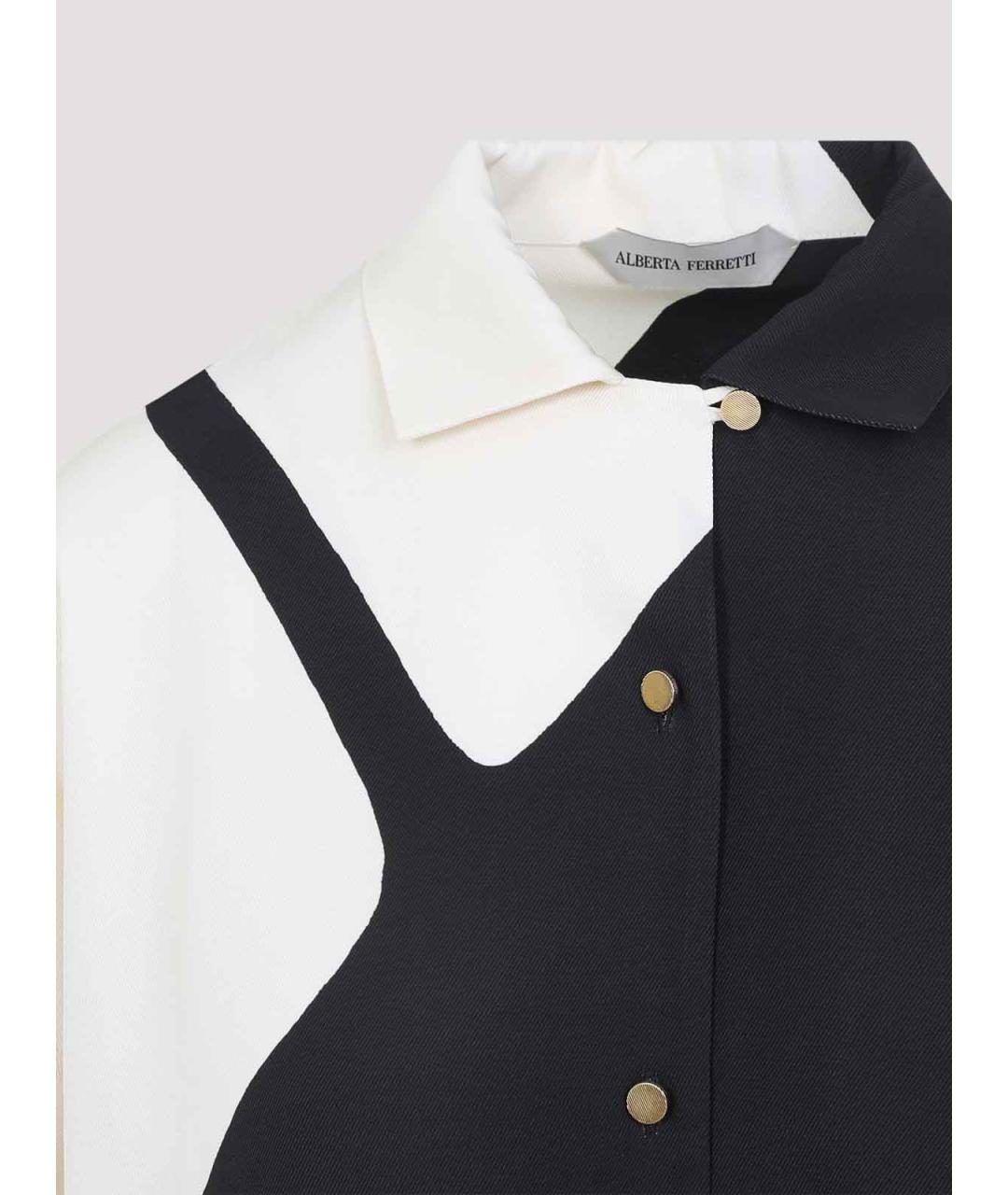 ALBERTA FERRETTI Мульти вискозная рубашка, фото 3