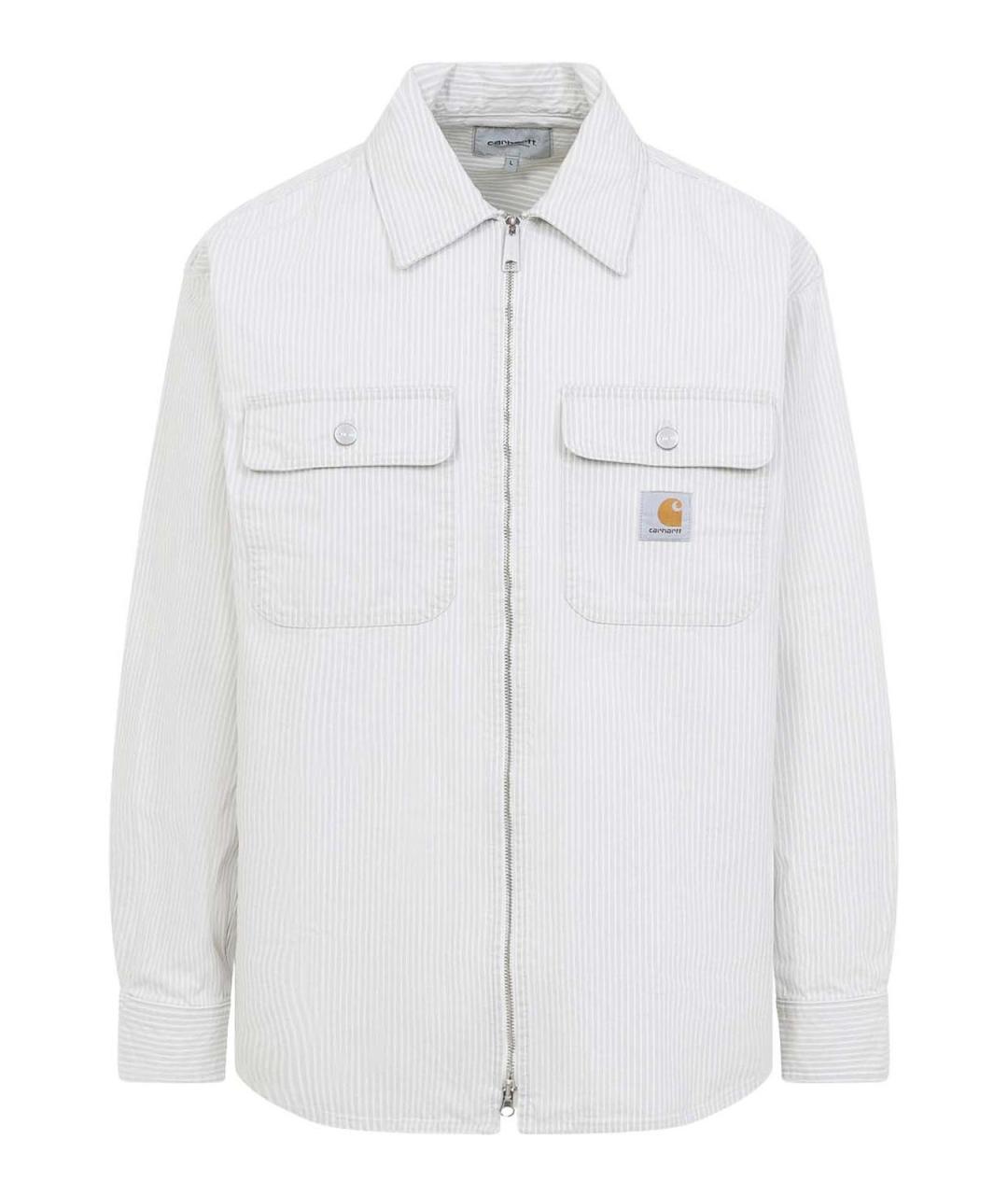 CARHARTT Белая хлопковая куртка, фото 1
