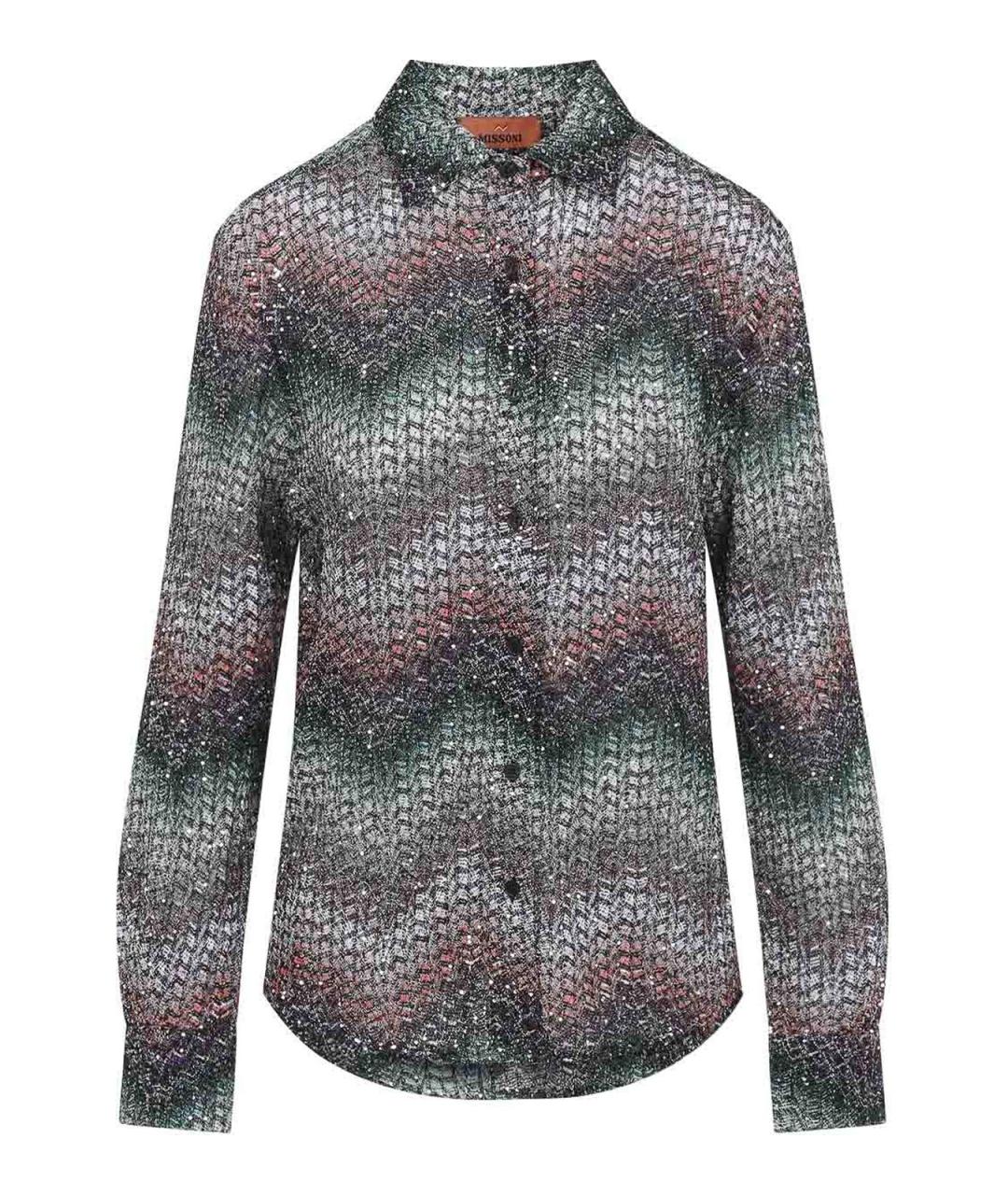 MISSONI Мульти вискозная рубашка, фото 1