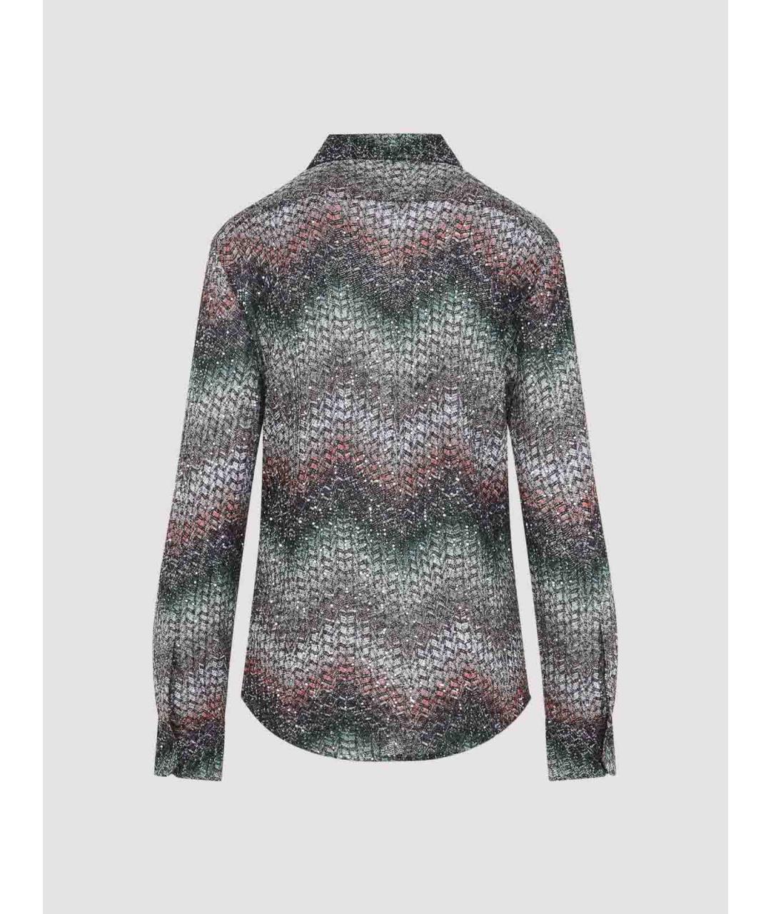 MISSONI Мульти вискозная рубашка, фото 2