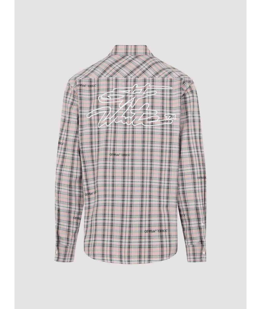 OFF-WHITE Мульти хлопковая кэжуал рубашка, фото 2