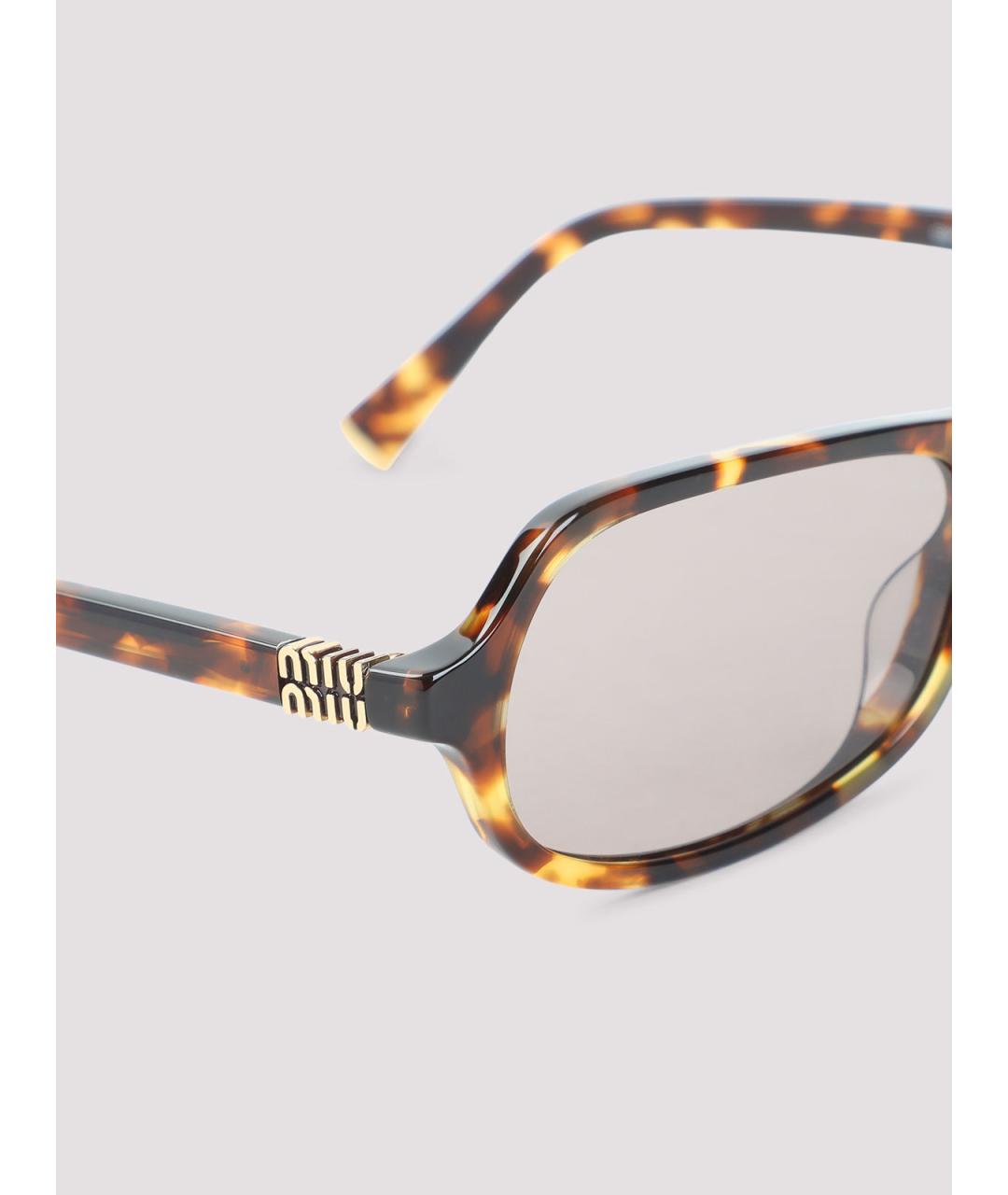 MIU MIU Мульти пластиковые солнцезащитные очки, фото 3