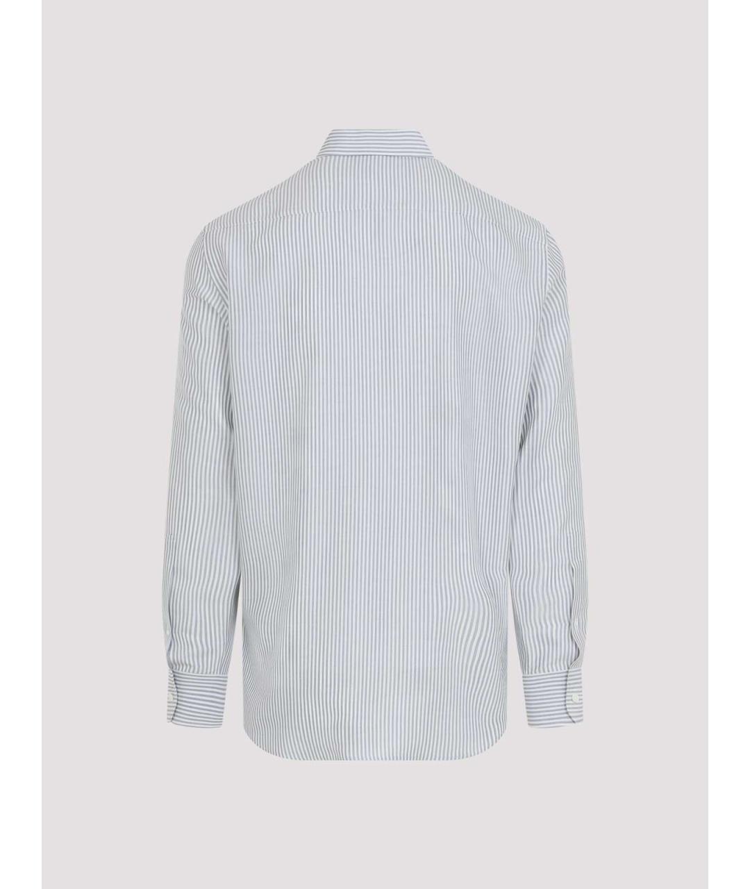 ZEGNA Мульти шелковая классическая рубашка, фото 2