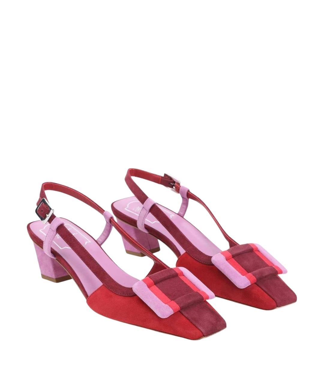 ROGER VIVIER Мульти замшевые туфли, фото 3