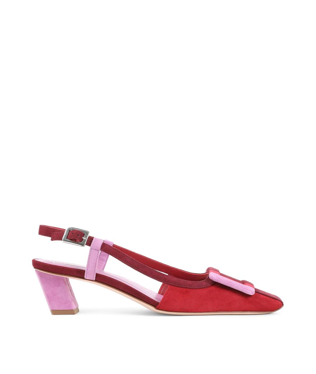 ROGER VIVIER Мульти замшевые туфли, фото 1