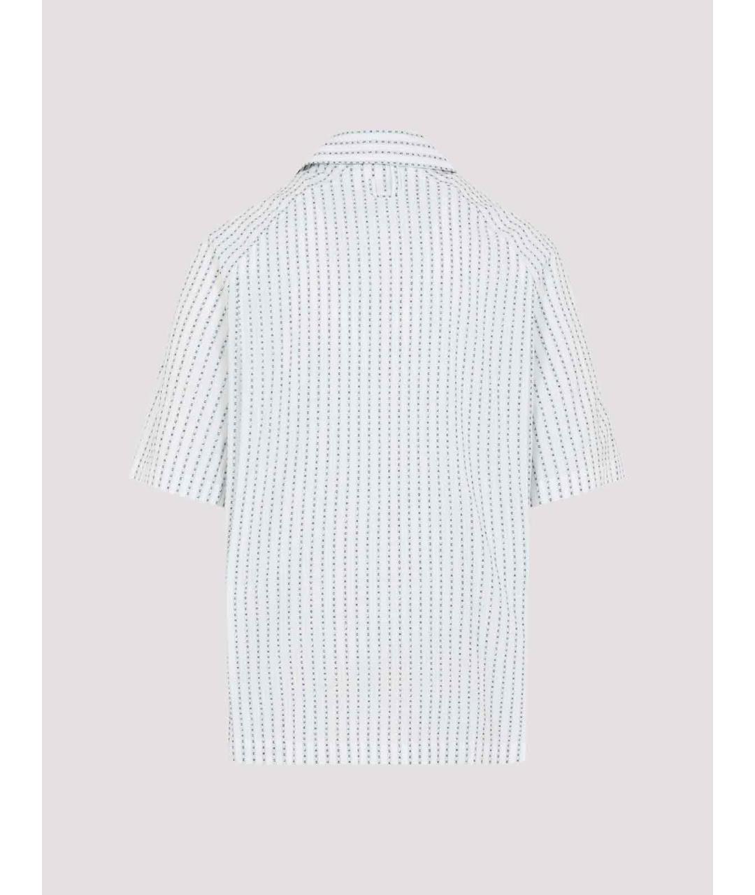 JACQUEMUS Белая хлопковая кэжуал рубашка, фото 2