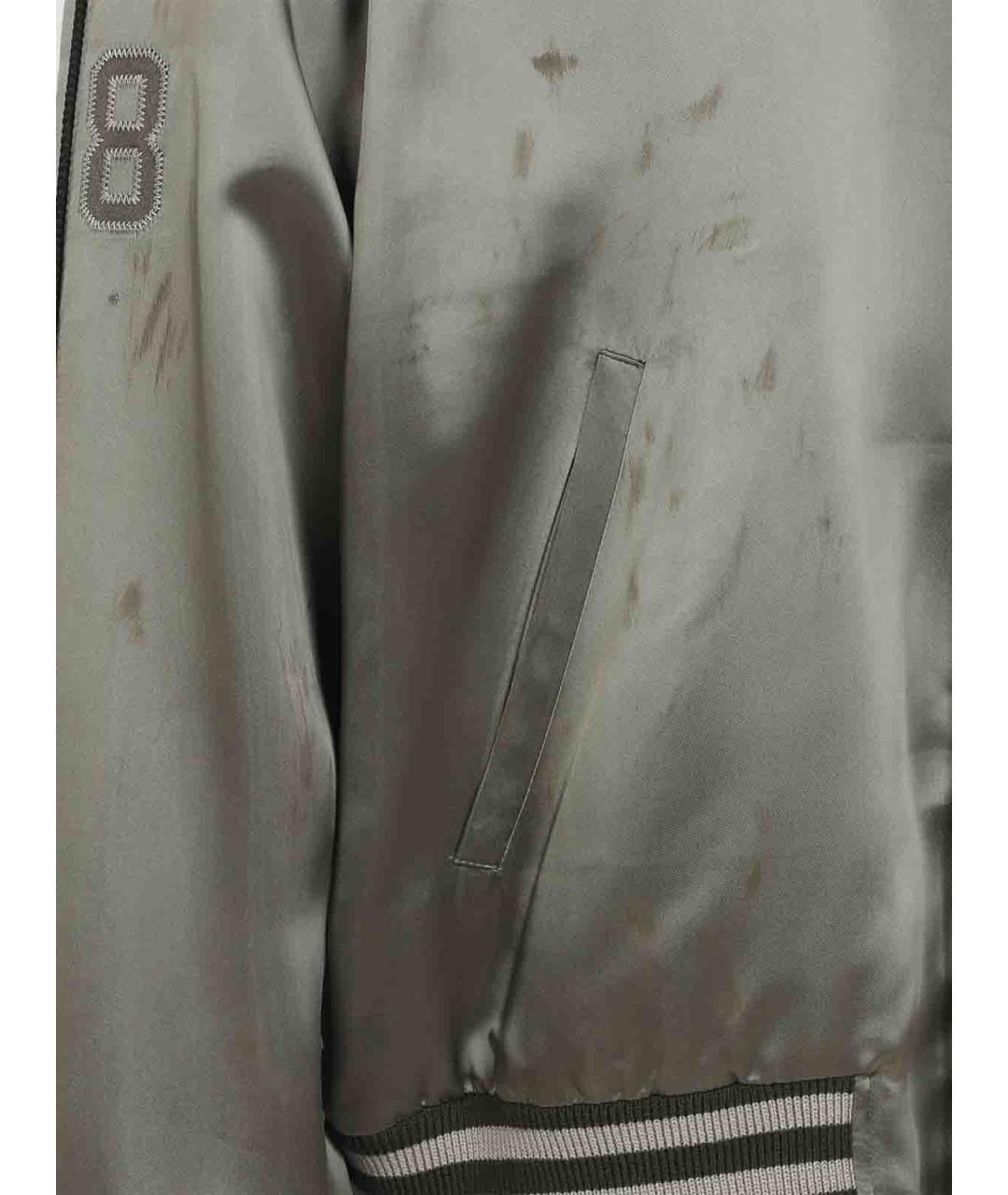 GOLDEN GOOSE DELUXE BRAND Зеленая ацетатная куртка, фото 4