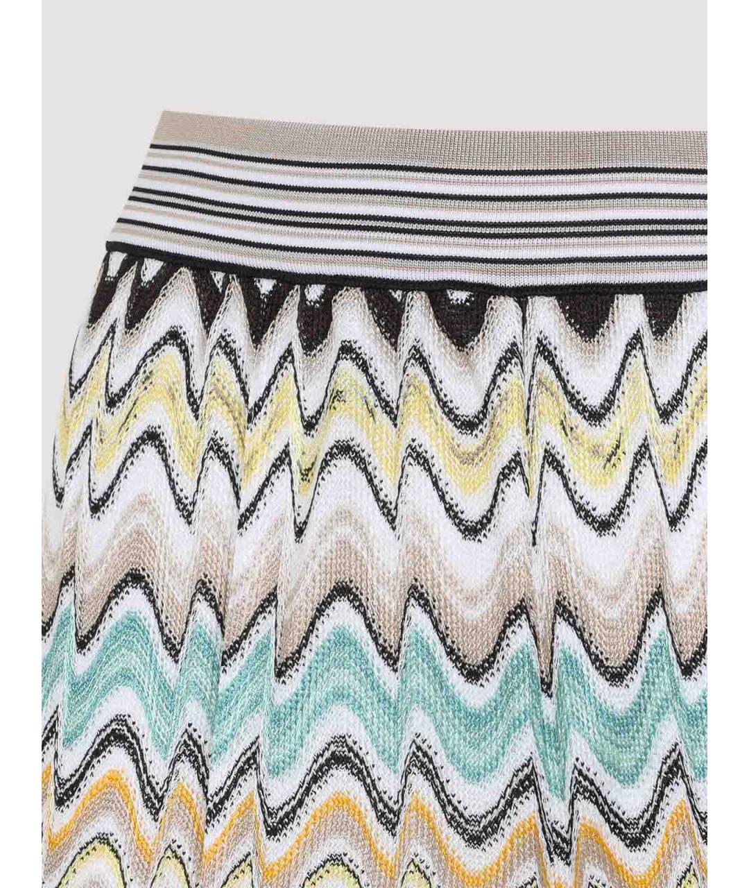 MISSONI Мульти вискозные прямые брюки, фото 3