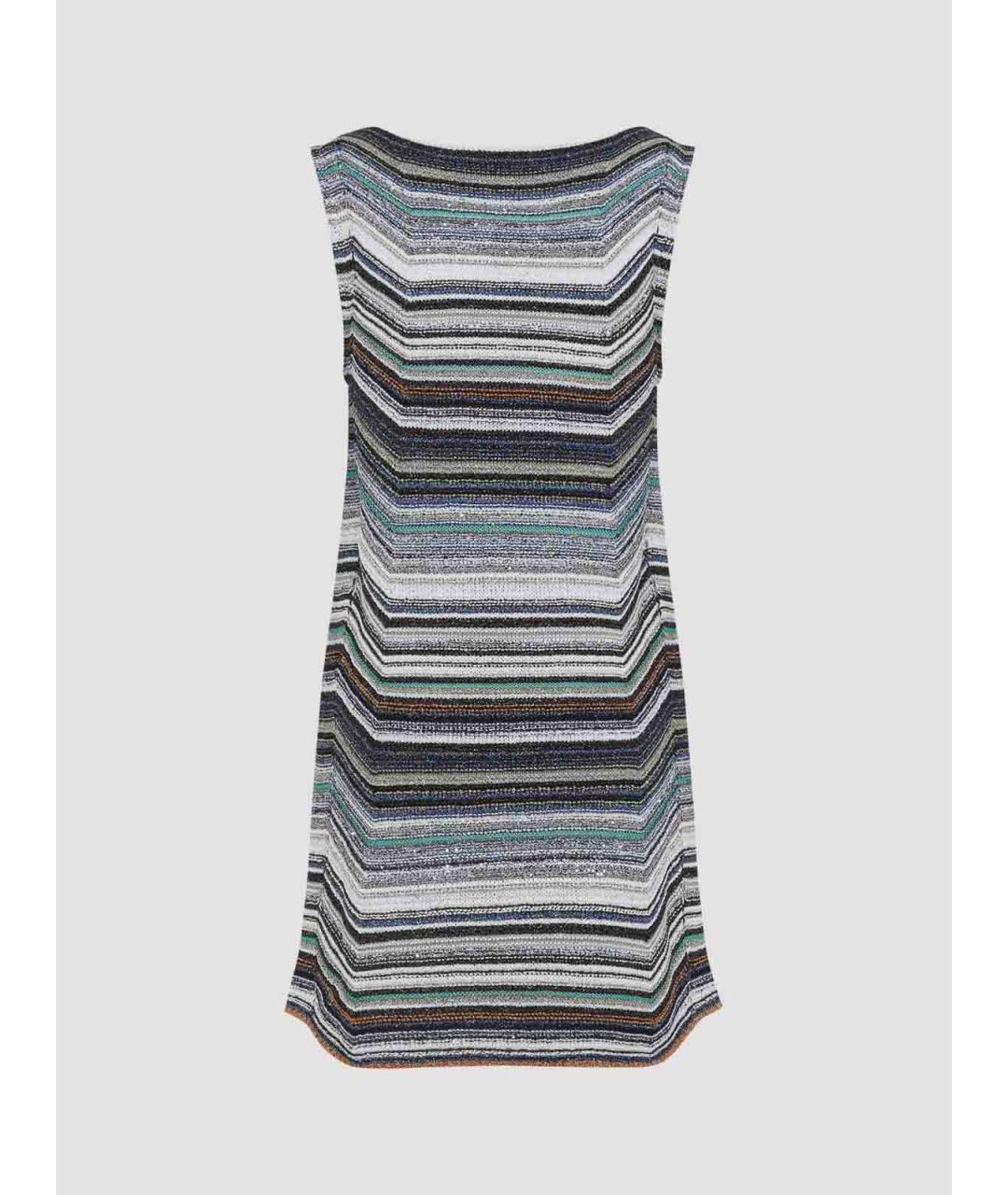 MISSONI Мульти полиамидовое повседневное платье, фото 2