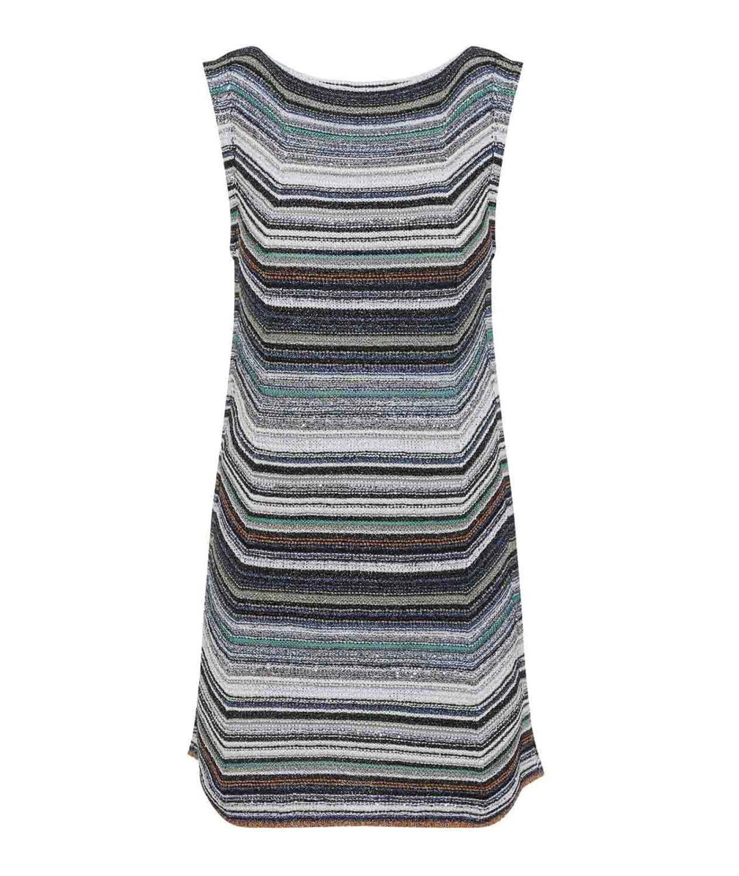 MISSONI Мульти полиамидовое повседневное платье, фото 1
