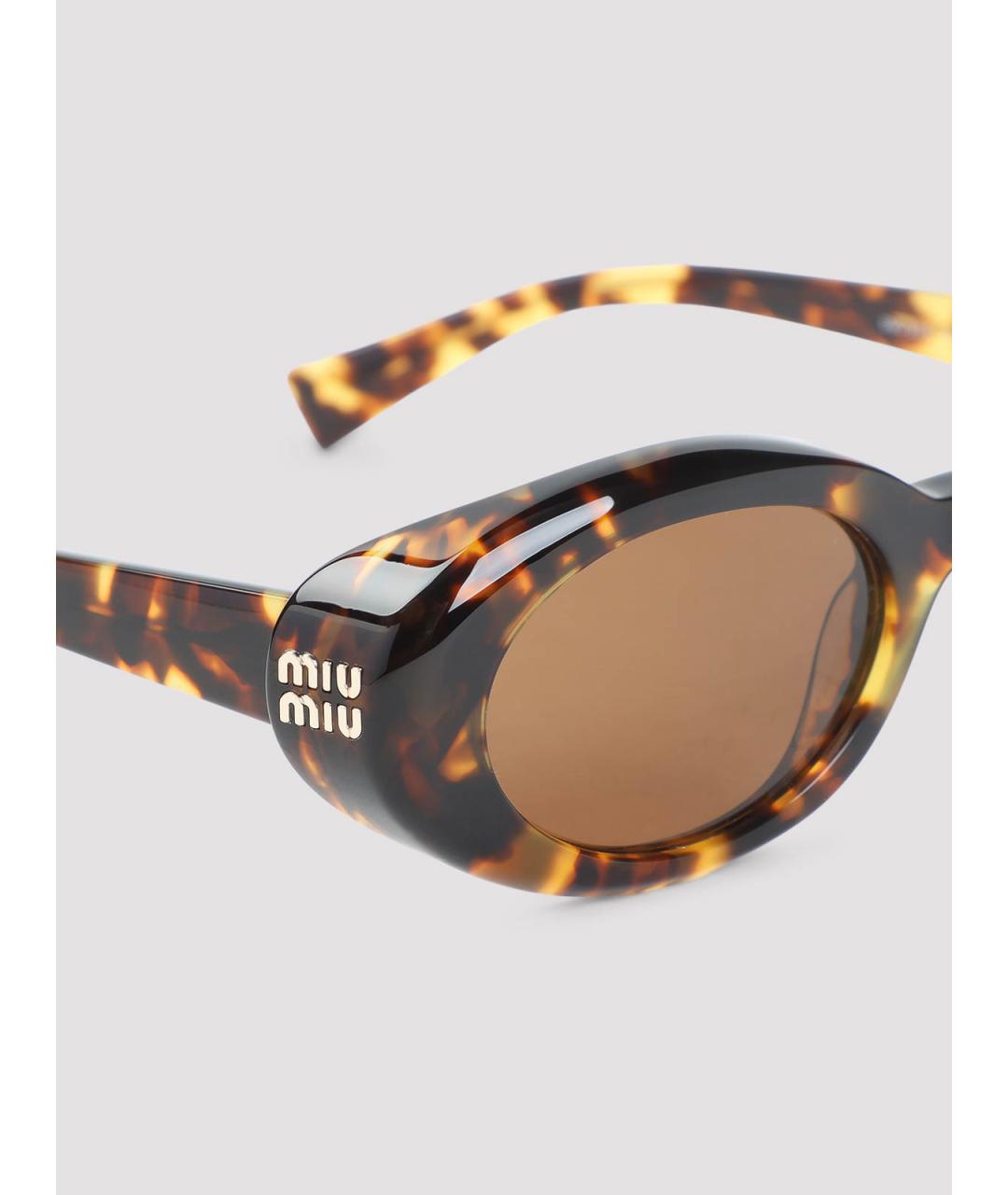 MIU MIU Мульти пластиковые солнцезащитные очки, фото 3