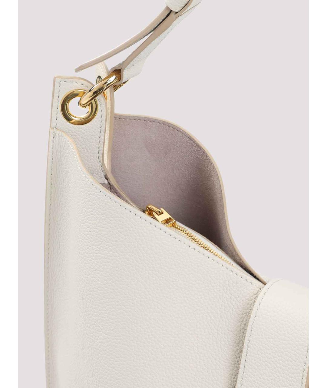 TOM FORD Белая кожаная сумка через плечо, фото 4