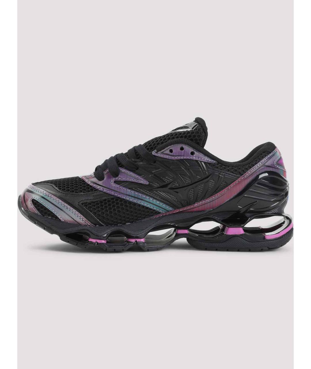 MIZUNO Черные текстильные низкие кроссовки / кеды, фото 2