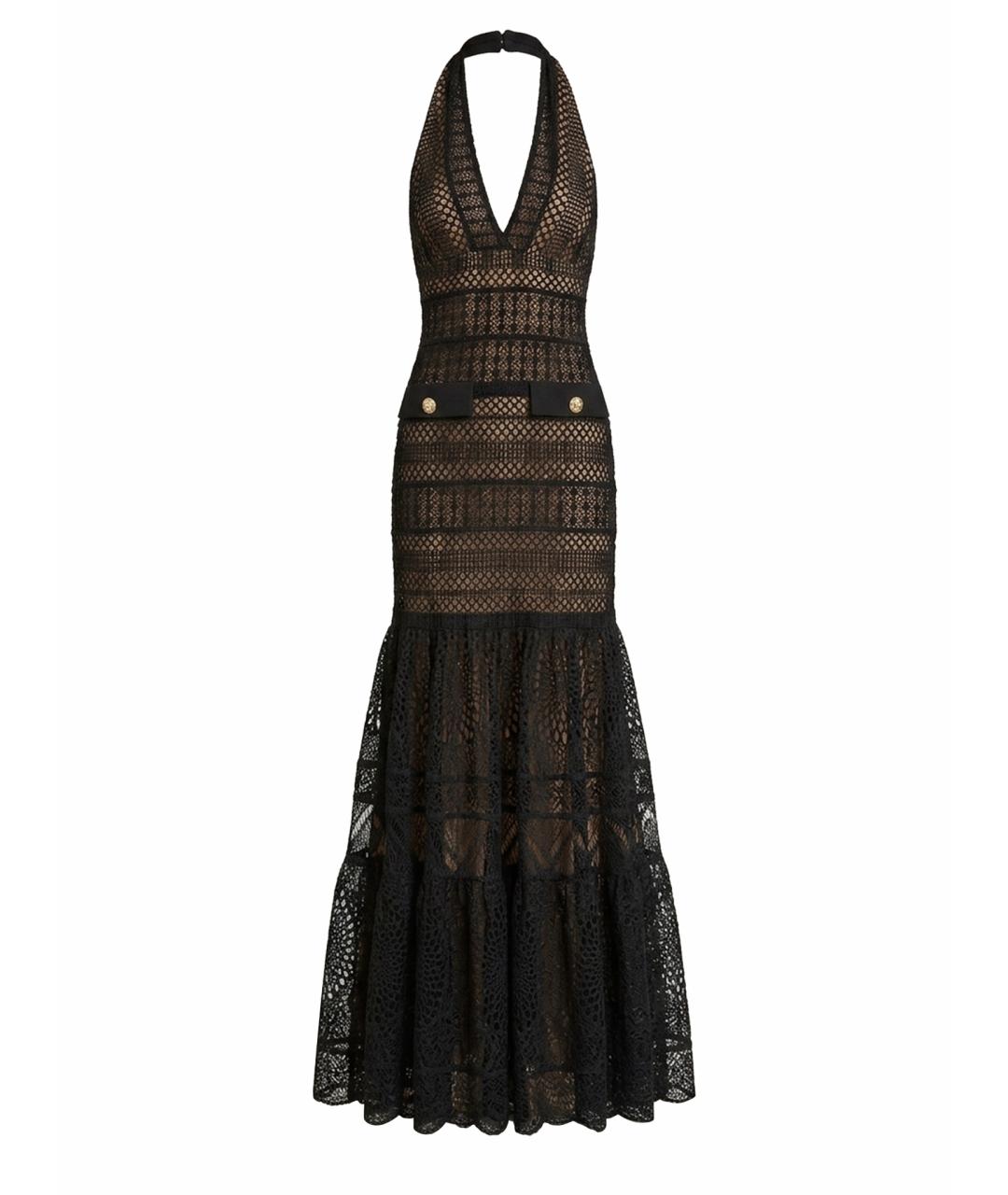 ELIE SAAB Бежевое шелковое вечернее платье, фото 1