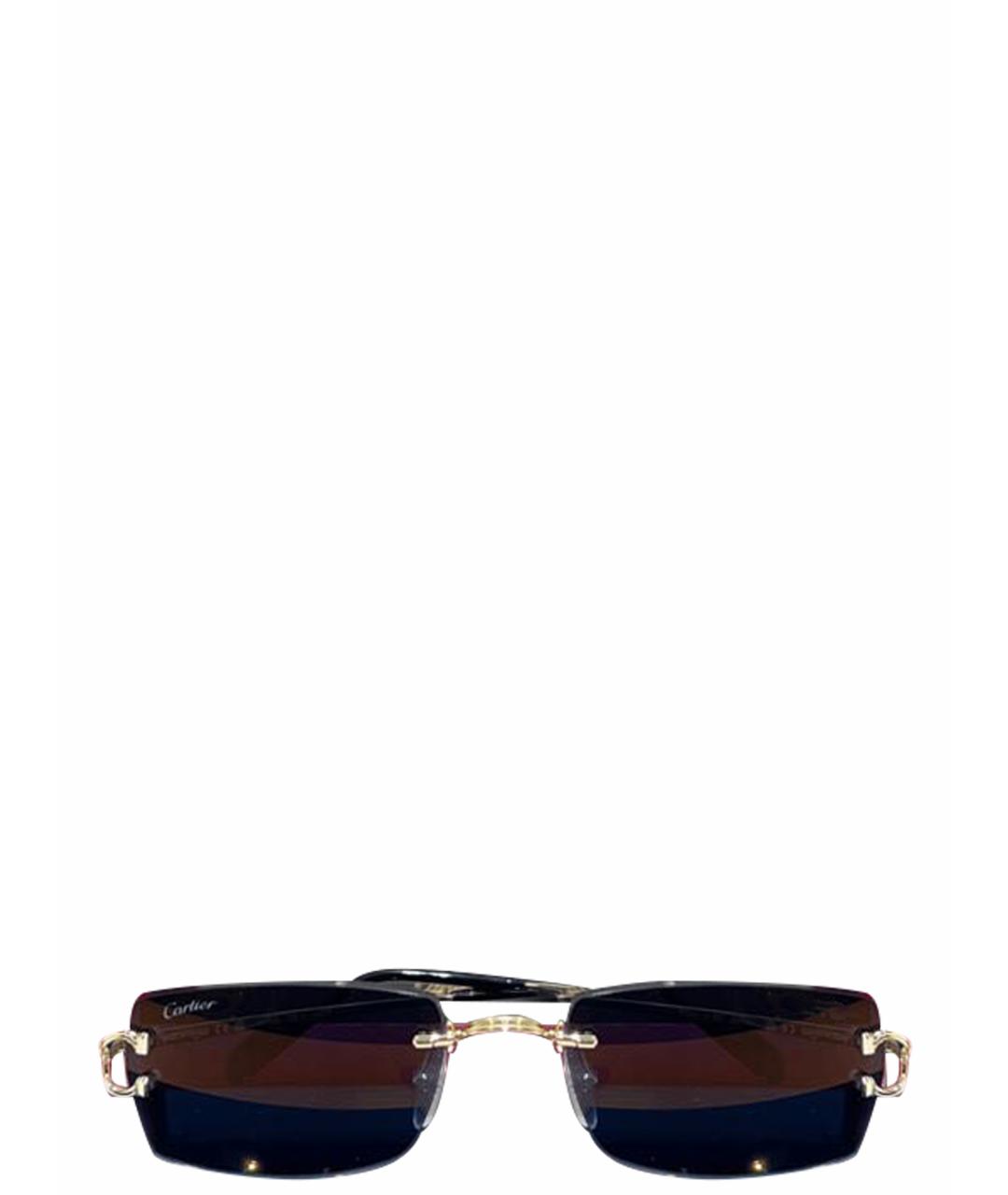CARTIER Металлические солнцезащитные очки, фото 1