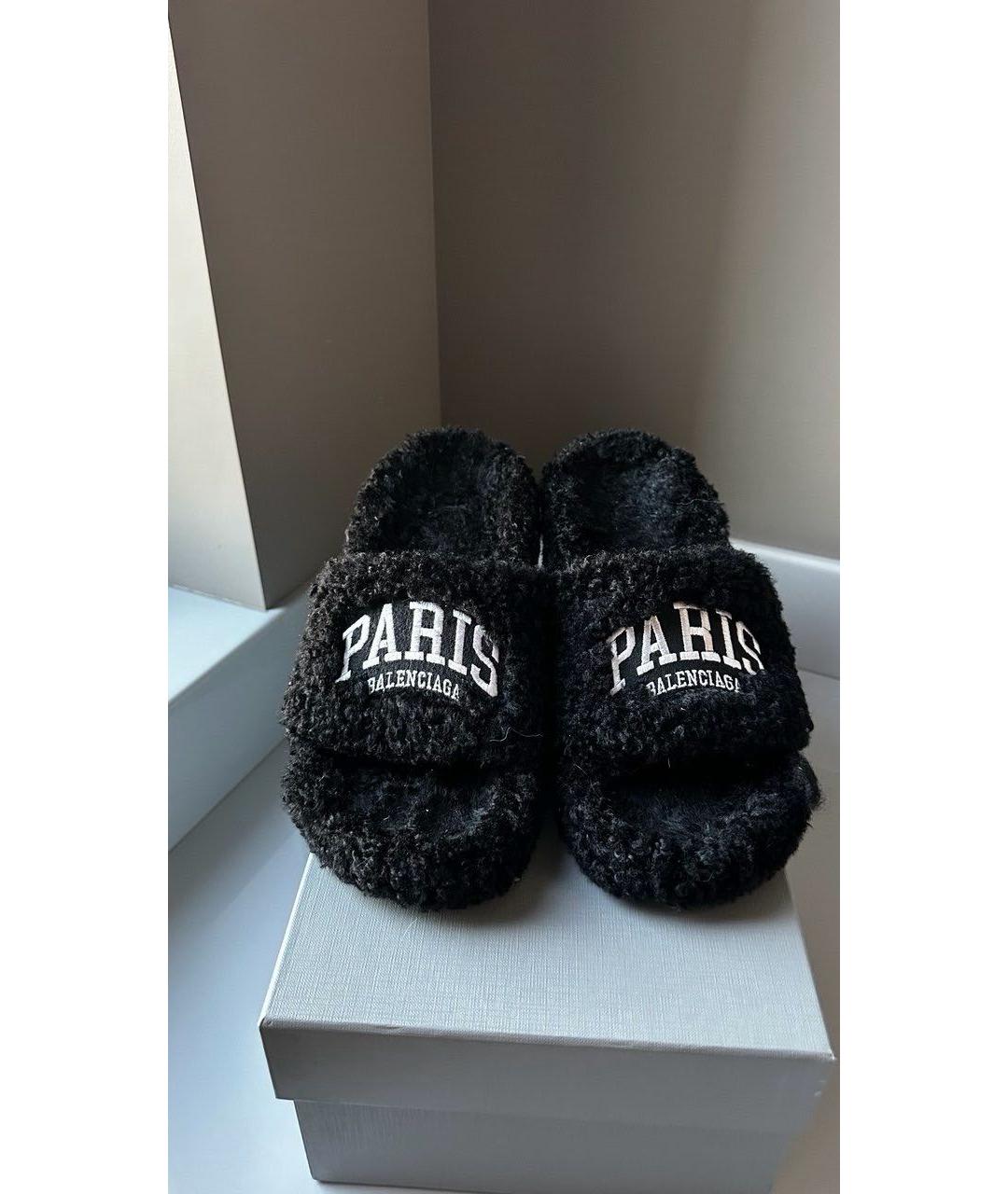 BALENCIAGA Черные босоножки, фото 2