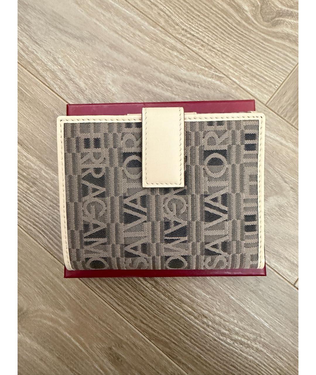FERRAGAMO Бежевый кошелек, фото 3