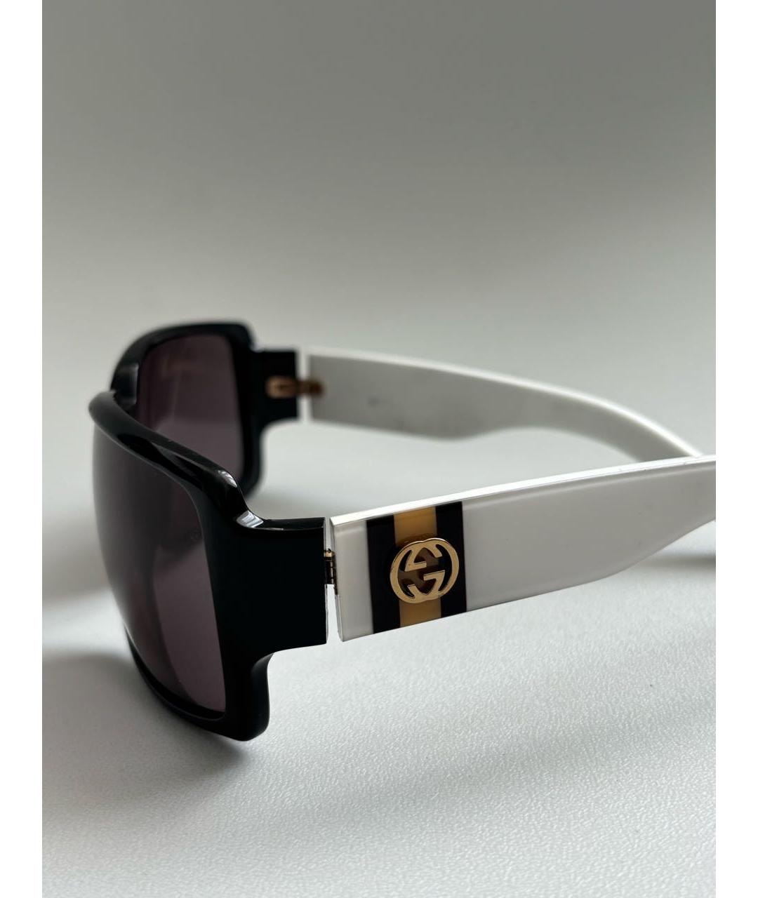 GUCCI Черные пластиковые солнцезащитные очки, фото 6