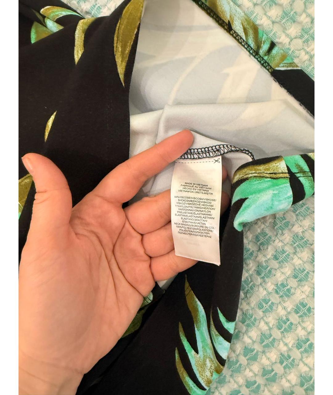RALPH LAUREN Мульти вискозное повседневное платье, фото 3