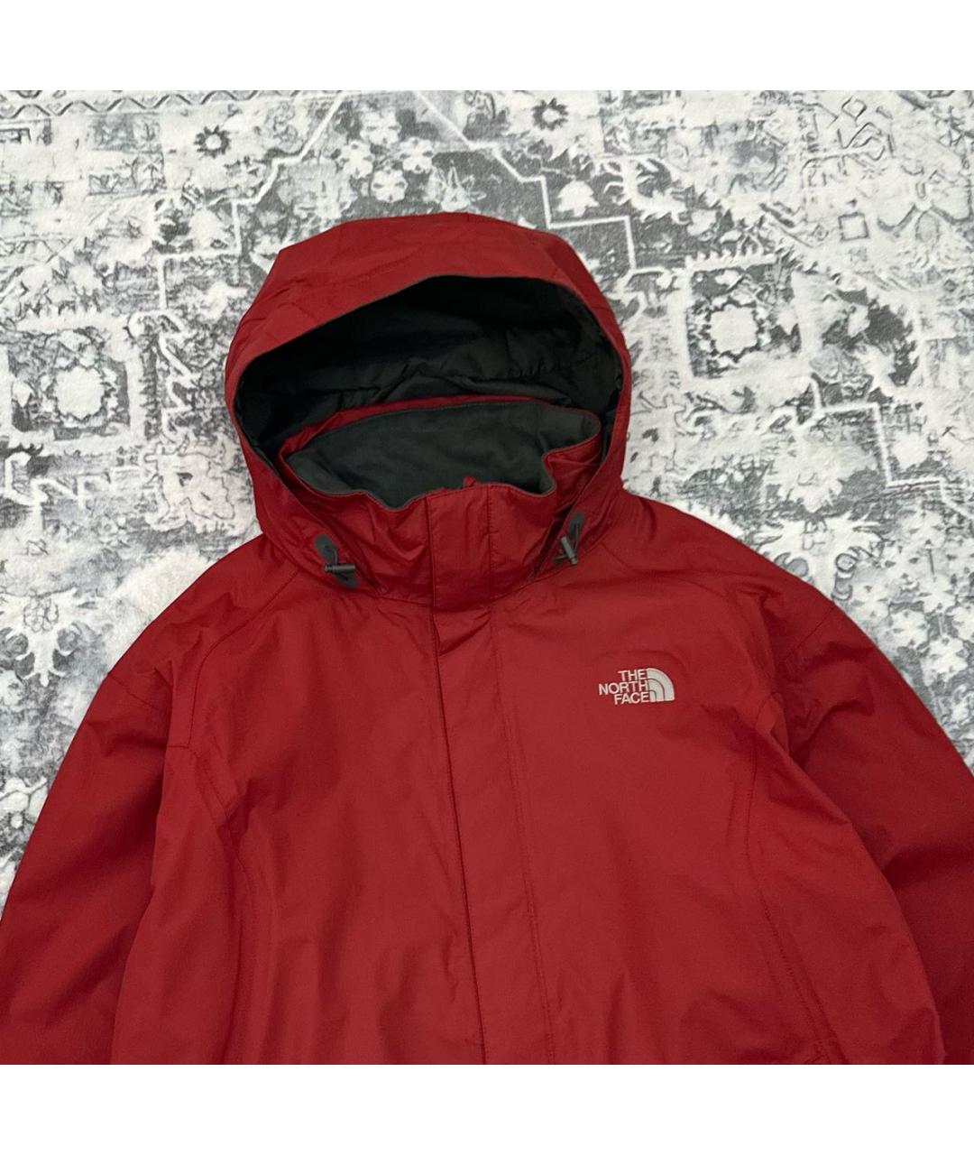 THE NORTH FACE Красная полиамидовая куртка, фото 4