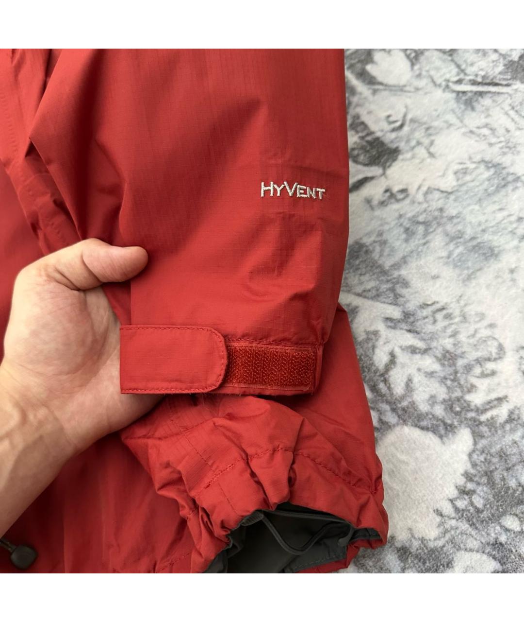 THE NORTH FACE Красная полиамидовая куртка, фото 6