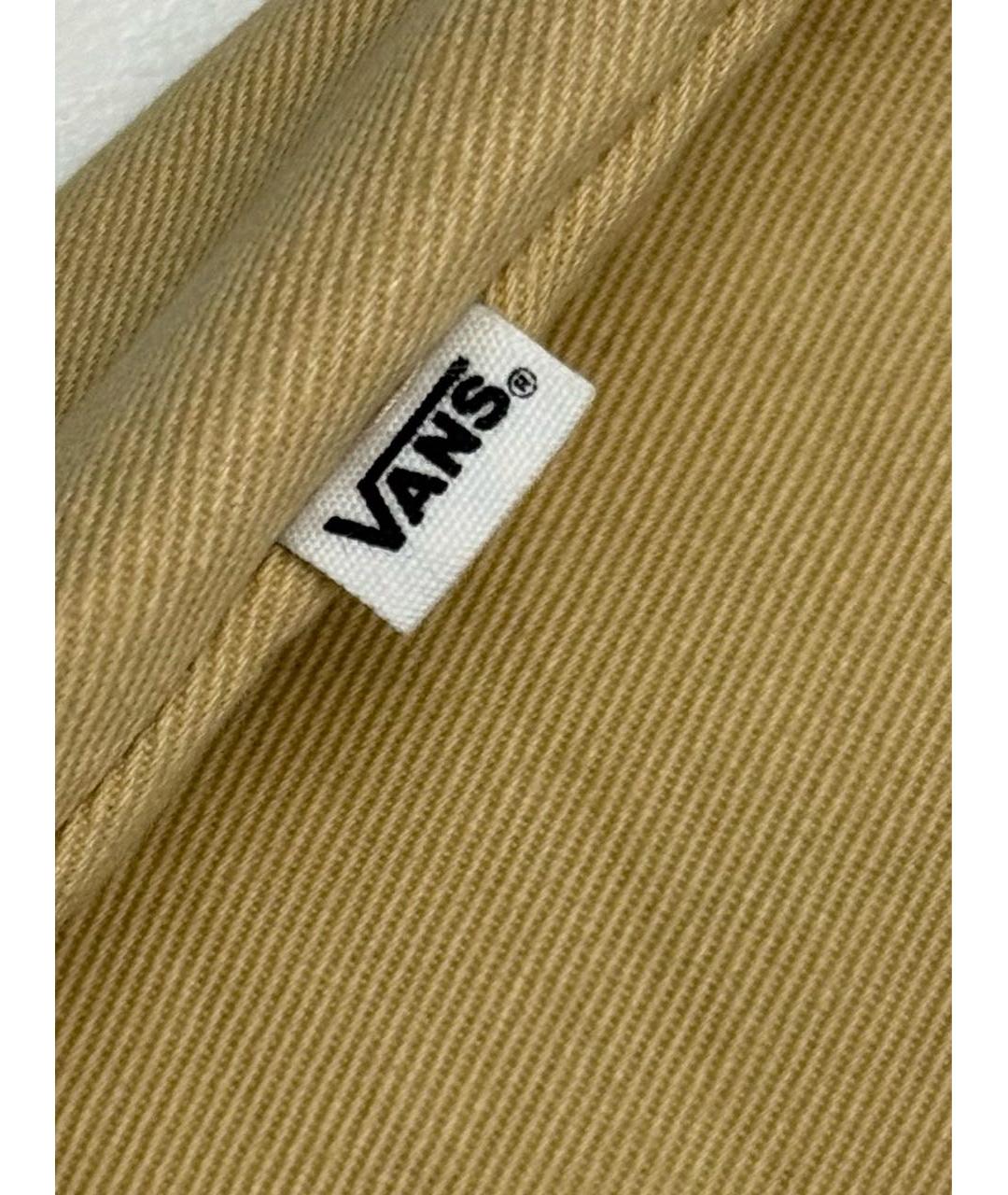 VANS Бежевая хлопковая куртка, фото 6