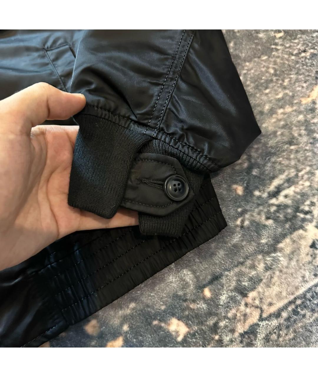 ALPHA INDUSTRIES Черная полиамидовая куртка, фото 8