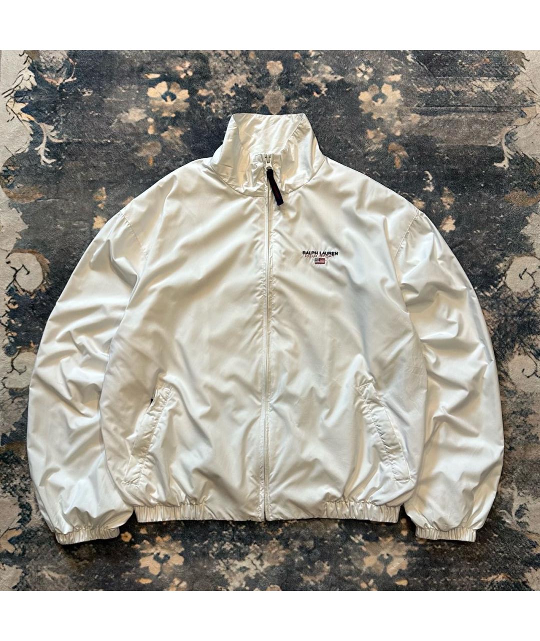 POLO RALPH LAUREN Белая полиэстеровая куртка, фото 9