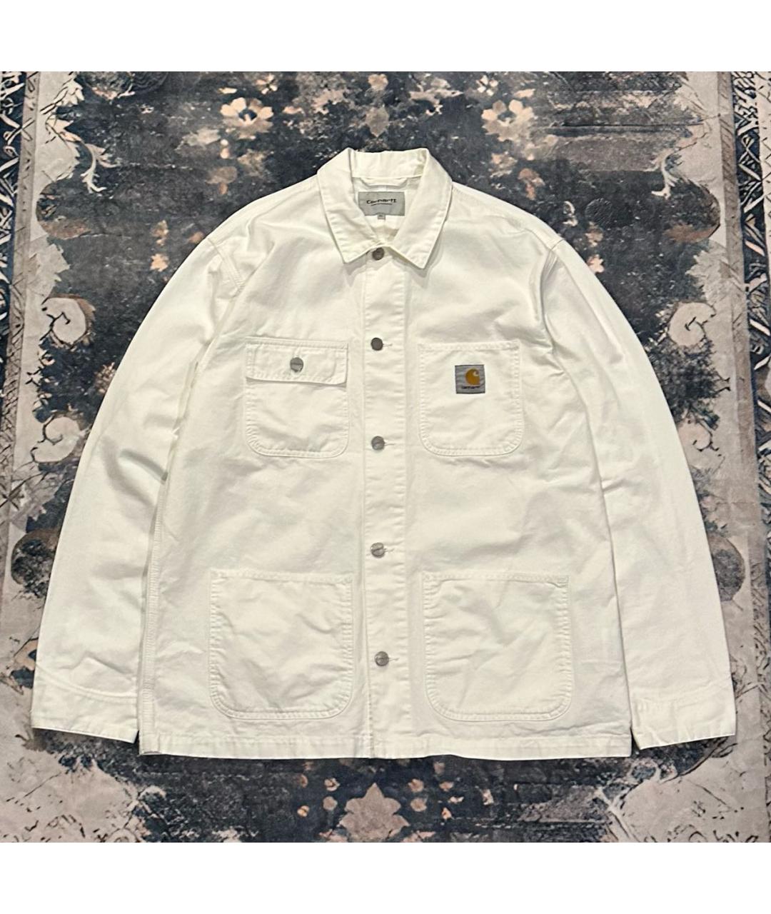 CARHARTT WIP Белая хлопковая куртка, фото 9