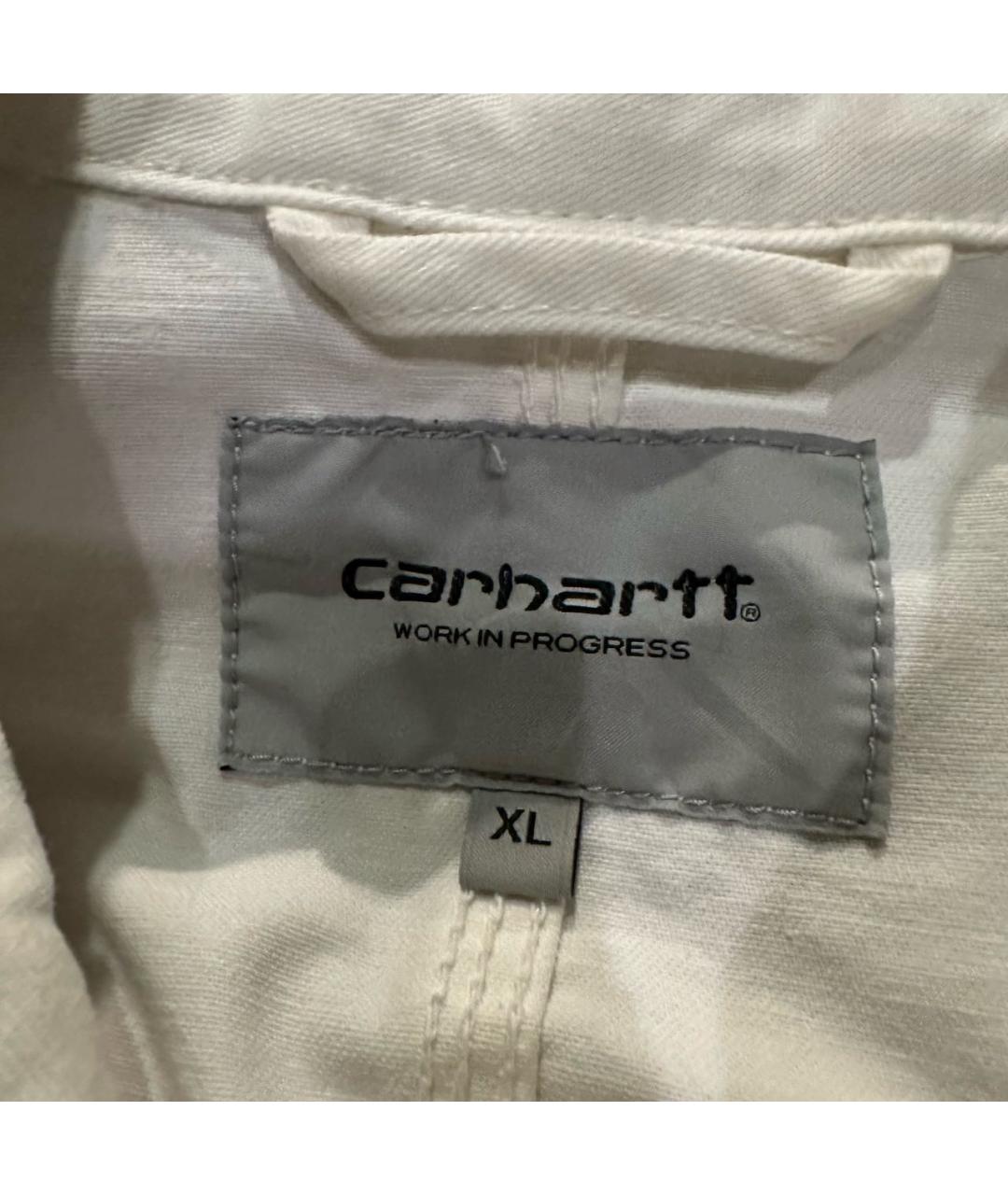 CARHARTT WIP Белая хлопковая куртка, фото 5